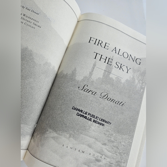 Fire Along the Sky Sara Donati Hardcover Book - Picture 13 of 14